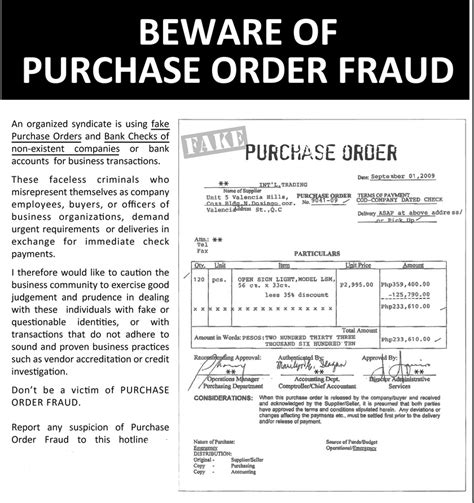 fsjm inc.|purchase order scams.